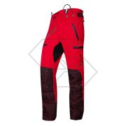 AT4061 RE - Pantalone antitaglio Breatheflex Pro Freestyle Classe 1 (20 ms) - Rosso - Taglia L (Regular)