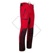 AT4061 RE - Pantalone antitaglio Breatheflex Pro Freestyle Classe 1 (20 ms) - Rosso - Taglia M (Tall)