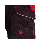 AT4080 RE - Pantalone antitaglio Deep Forest Classe 1 (20 ms) - Rosso - Taglia S (Regular)