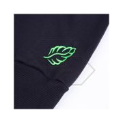 AT5020 BK - Felpa con cappuccio full-zip - Nero - Taglia L
