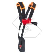 Bretella per decespugliatore con sgancio rapido regolabile