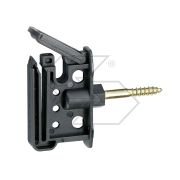 Isolatore a clip per nastro e corda con supporto in metallo Isolatore a clip per nastro e corda con supporto in metallo