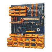 Set 4 pannelli porta attrezzi da parete Set 4 pannelli porta attrezzi da parete