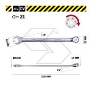 Long Combination Wrench 21 Mm Wgb - 2342103
