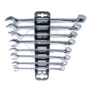 Set Of 8 Pieces Combined Wrenches Force 3d Wgb - 2240013
