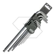 Set Of 9 Pieces Wgb Round Head Allen Key - 6240803