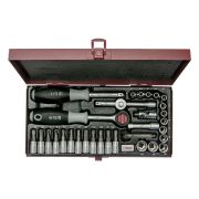 Set bussole 36 pezzi attacco 1/4' WGB - 9291603