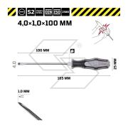 Slotted Screwdriver 4x100 Wgb - 5730413