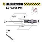 Slotted Screwdriver 5x75 Wgb - 5730513