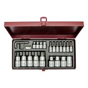 Set Of 23 Pieces Torx Sockets M - F - 9291643