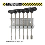 6-piece T-wrench Set 5.5-17 - 9011070