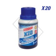 Olio Strong K70 Super Synthetic Evolution sintetico per motori 2T - 20 pz da 100 ml