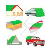 3x4 M Eyeleted Tarpaulin